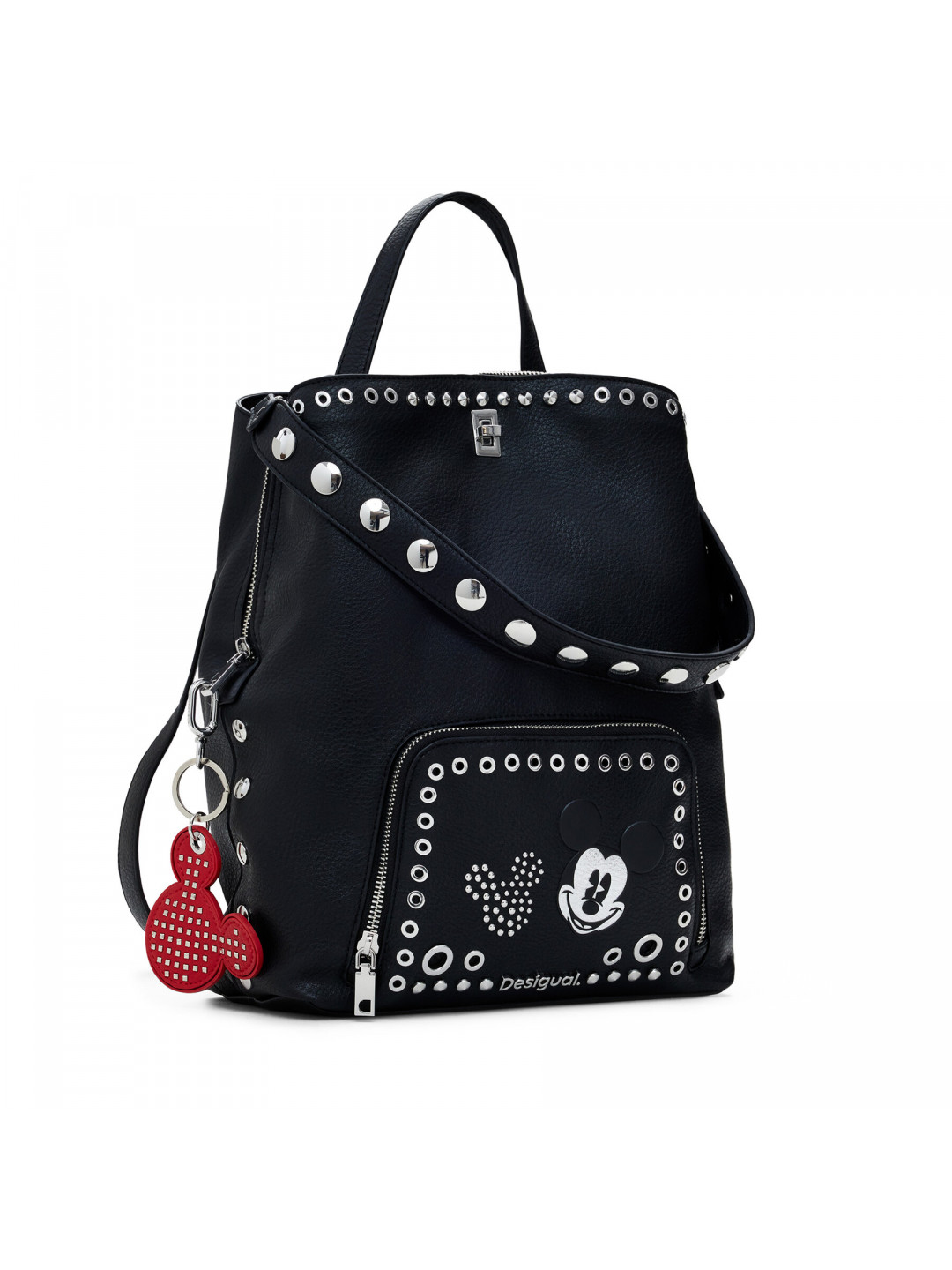 Batoh Desigual Mickey Rock Sumy 25SAKP06 Černá