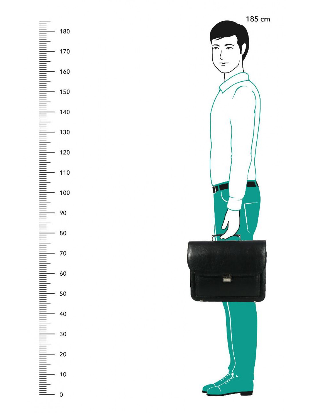 REAbags 7416 Black Nickel