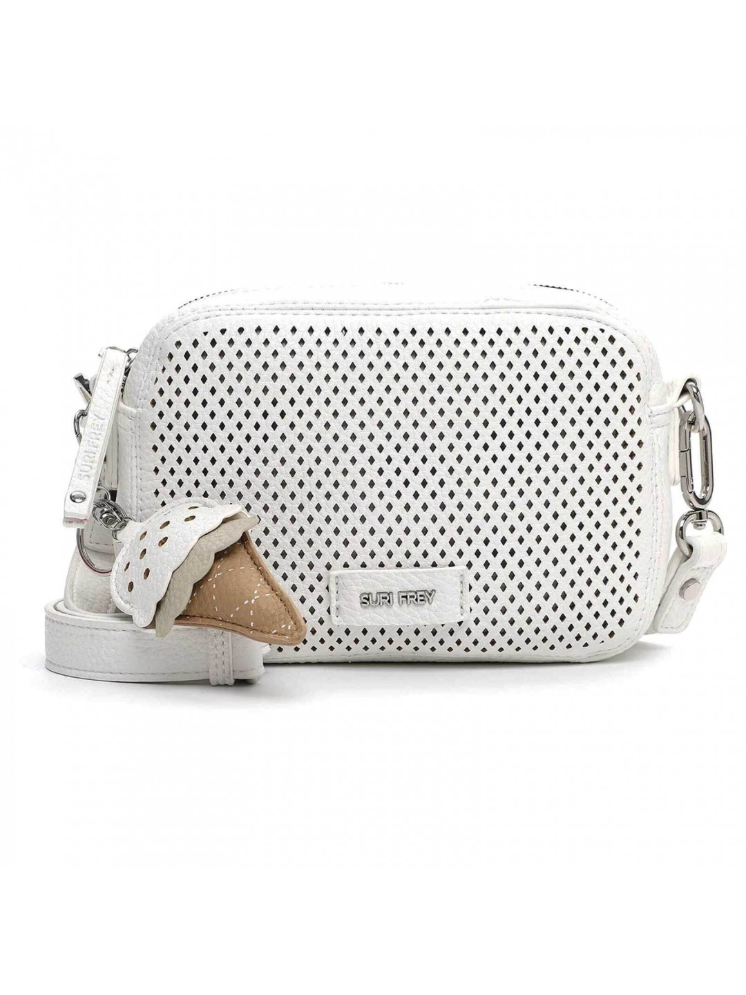 Dámská crossbody kabelka Suri Frey Cilly – bílá