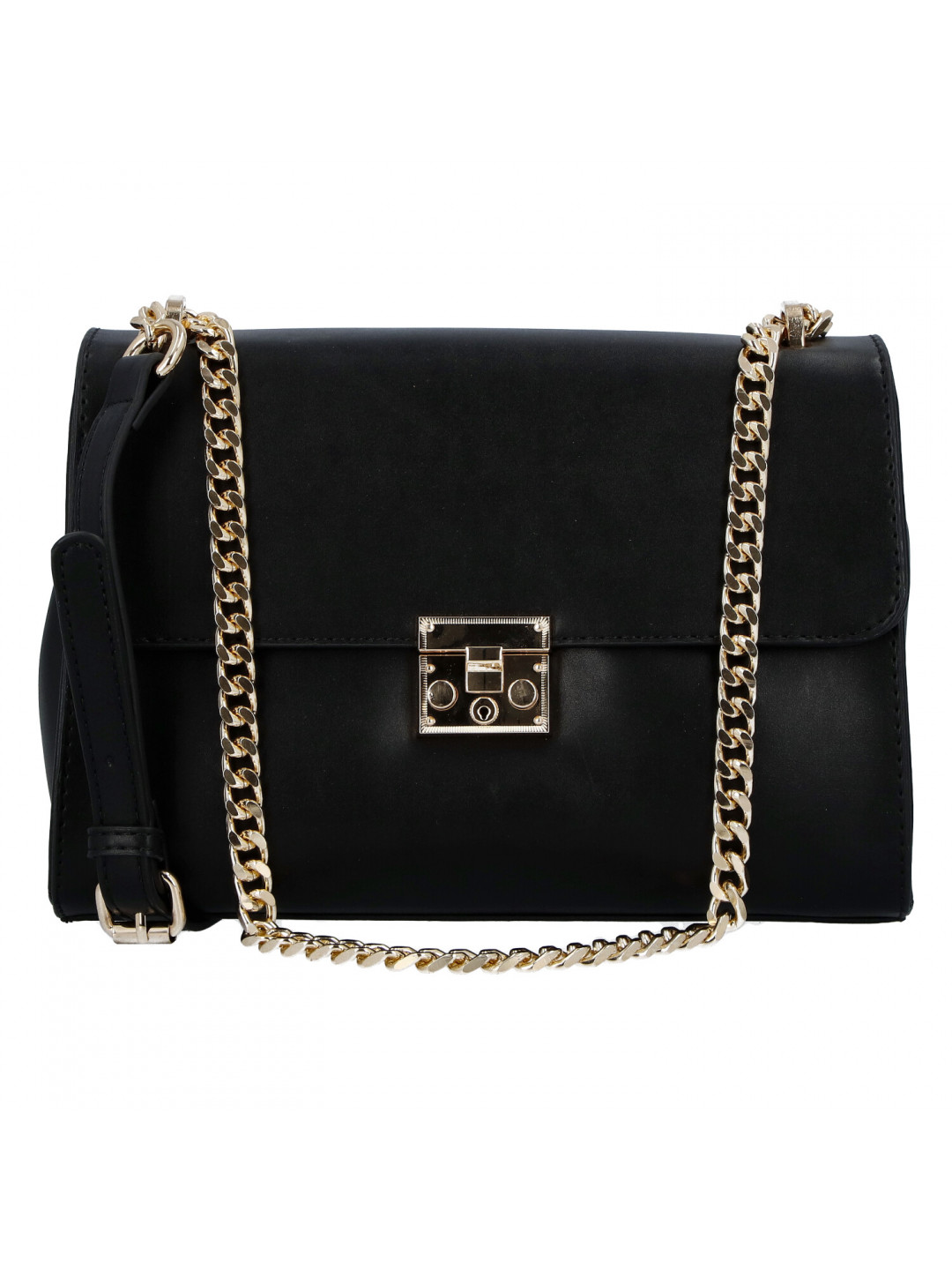 Elegantní dámská společenská crossbody kabelka Juno černá