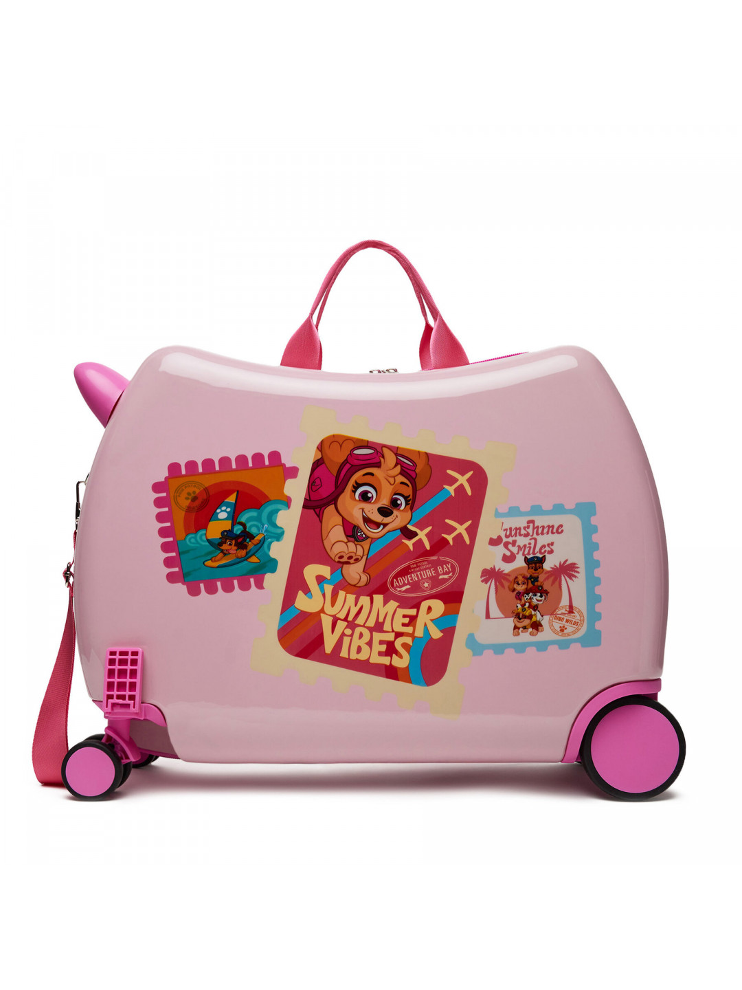 Dětský kufr Paw Patrol ACCCS-SS25-346PAW-S Růžová