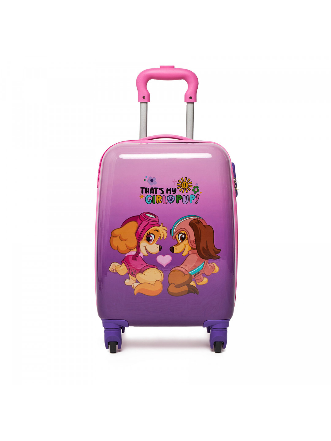 Dětský kufr Paw Patrol ACCCS-SS25-137PAW Růžová