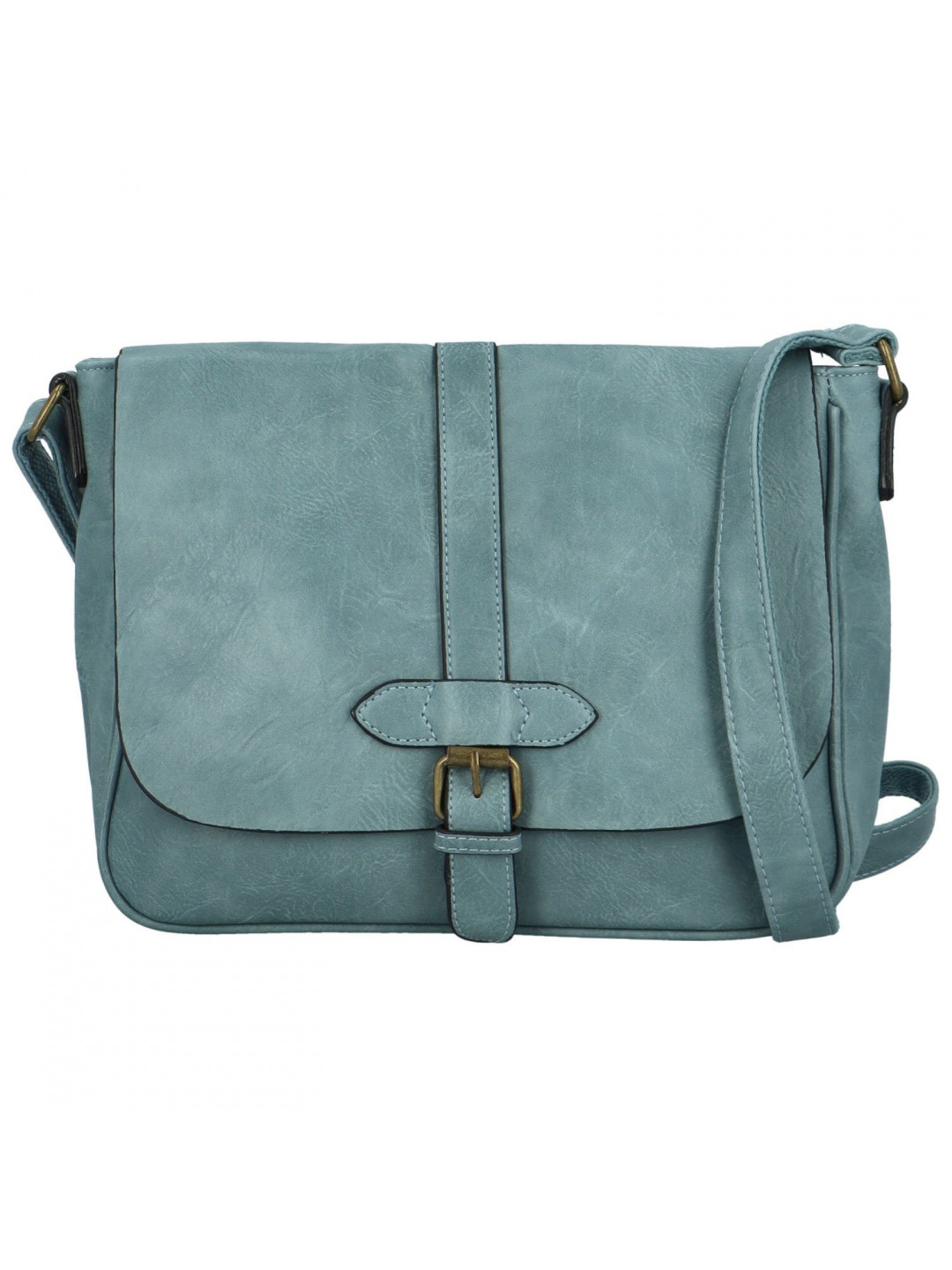 Dámská crossbody kabelka džínově modrá – Paolo bags Pinelopi