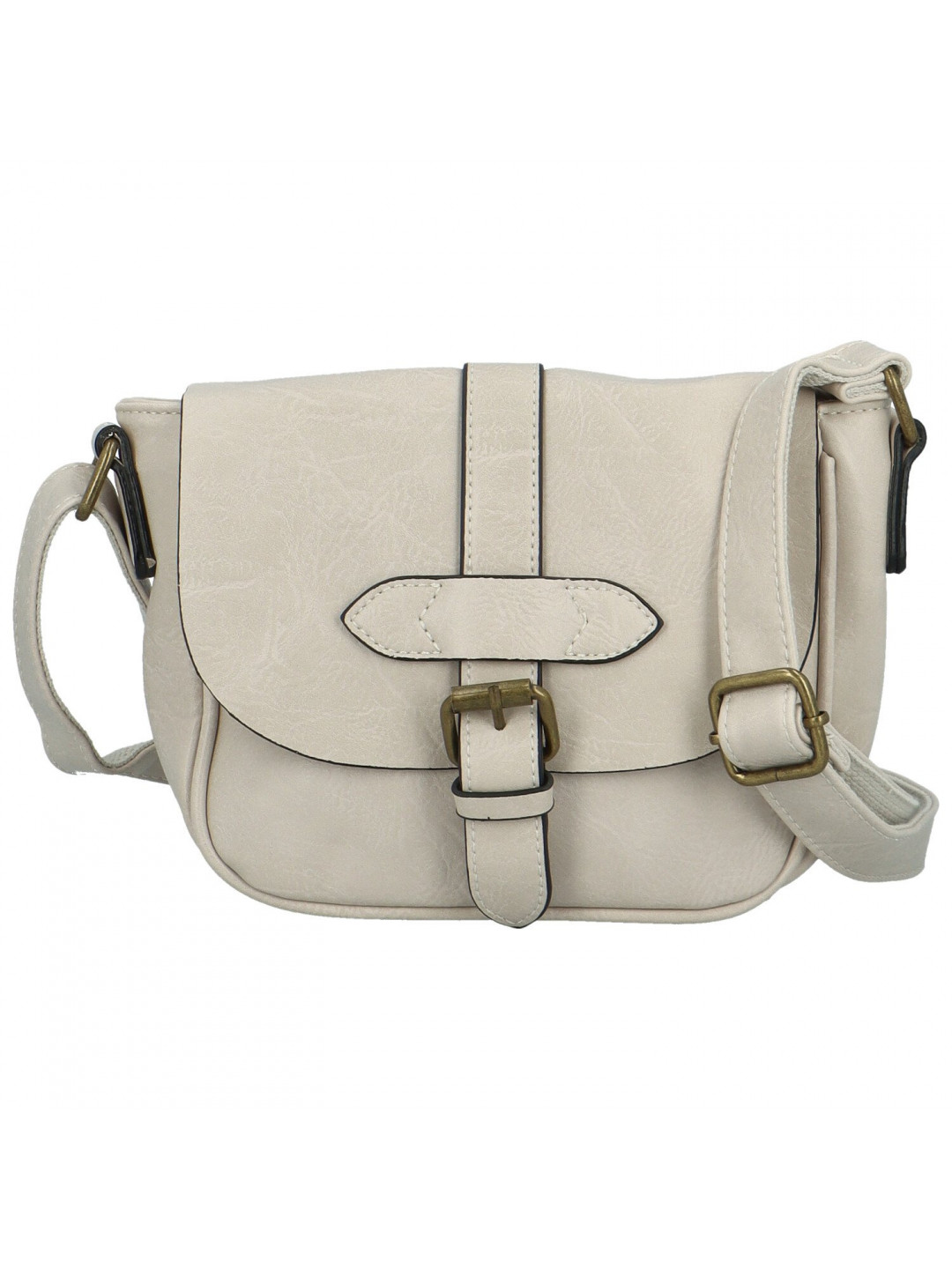 Dámská crossbody kabelka krémová – Paolo bags Safet