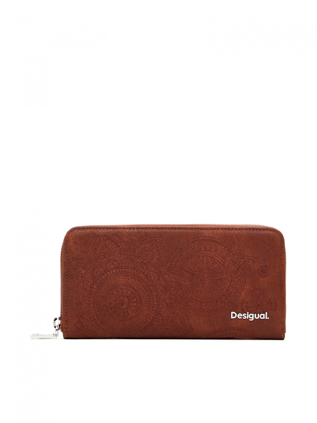 Desigual Velká dámská peněženka 25SAYP03 Hnědá