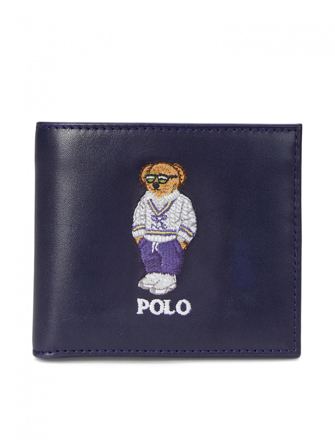 Polo Ralph Lauren Pánská peněženka 405962466001 Tmavomodrá