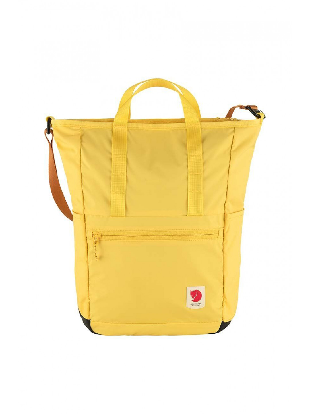 Batoh Fjallraven High Coast Totepack žlutá barva velký hladký F23225 130