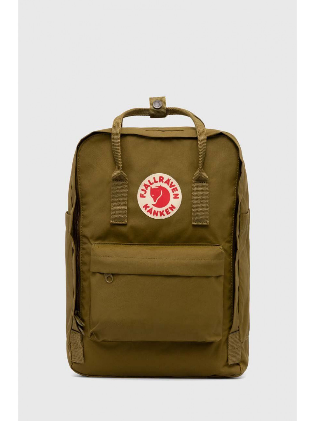 Batoh Fjallraven Kanken zelená barva velký hladký 23524-631