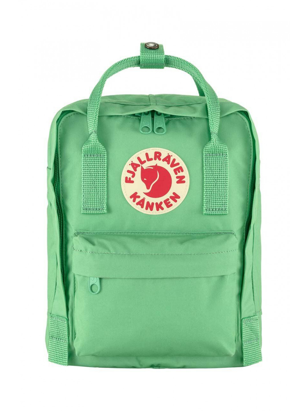 Batoh Fjallraven Kanken Mini zelená barva malý hladký F23561 663