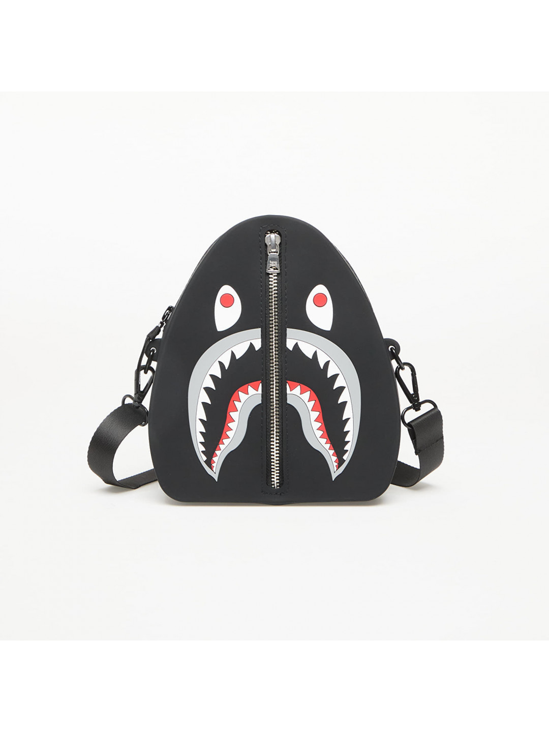 Taška A BATHING APE Shark Silicon Shoulder Bag Black Universal