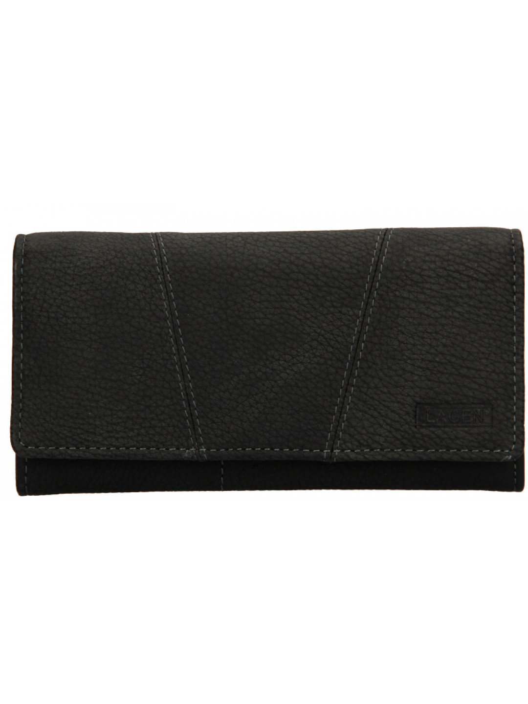 Lagen Dámská kožená peněženka pwl-388 w Black