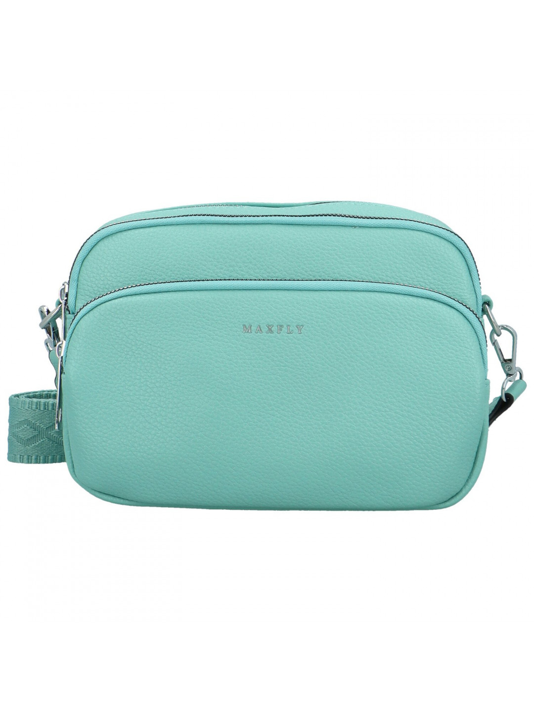 Dámská crossbody kabelka tyrkysová – MaxFly Saskia