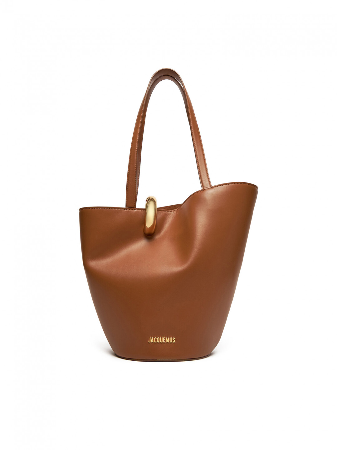JACQUEMUS Kabelka La Bambola Moyen 251BA4123000 Hnědá