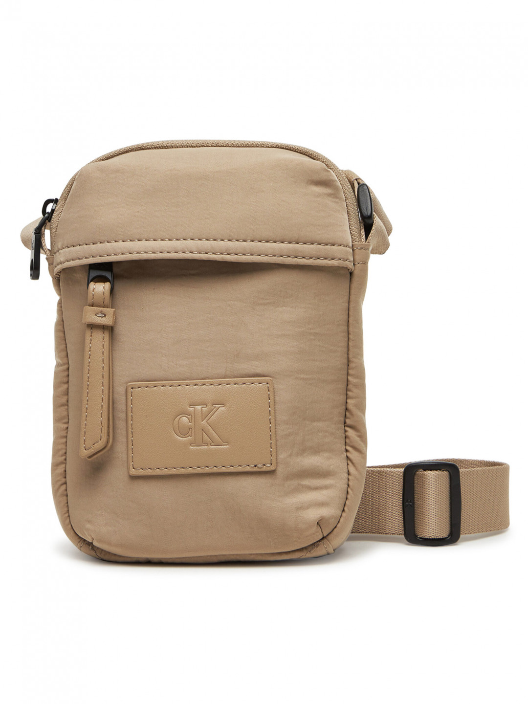 Calvin Klein Jeans Brašna Metro Nylon Reporter S Ny LV04G3089G Béžová