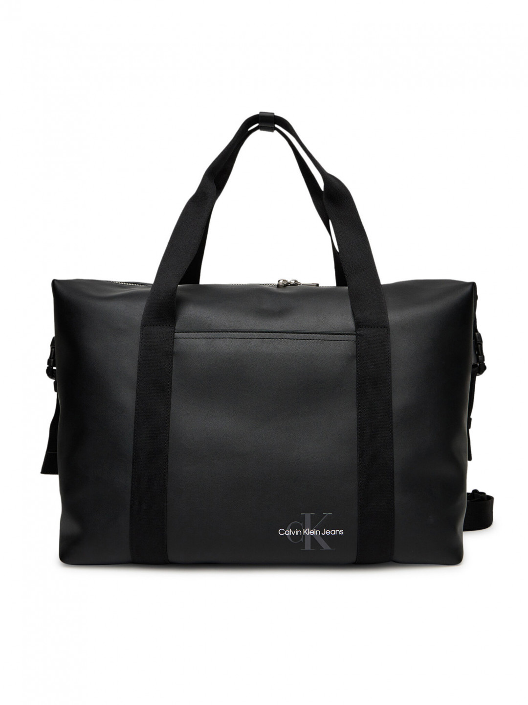 Calvin Klein Jeans Taška Mono Logo Weekender Duffle LV04G3137G Černá