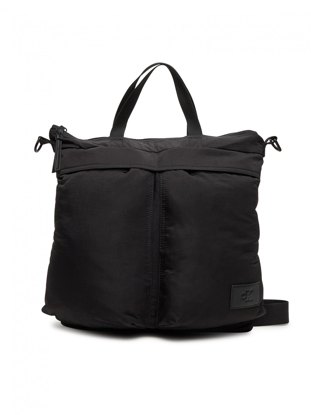 Calvin Klein Jeans Brašna na notebook Metro Nylon Helmet Bag LV04G3130G Černá