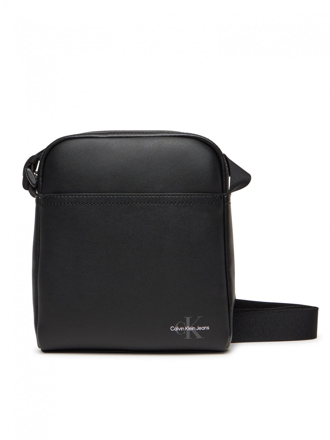 Calvin Klein Jeans Brašna Mono Logo Reporter 18 LV04G3014G Černá