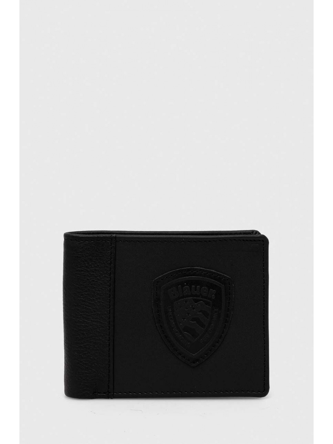 Kožená peněženka Blauer černá barva