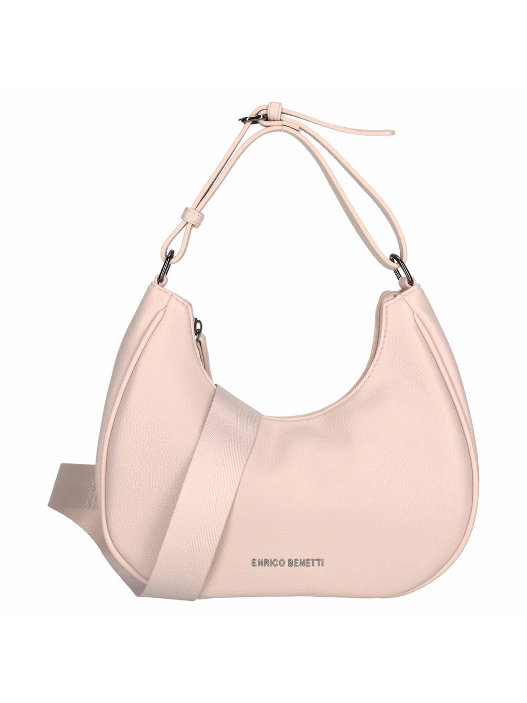 Menší elegantní dámská kabelka Enrico Benetti Punta – růžová