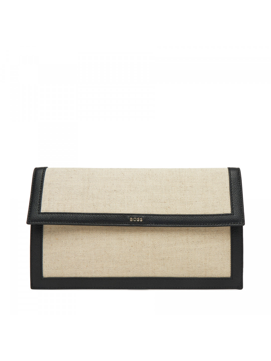 Velká dámská peněženka BOSS Alyce Flat Pouch CV 50542077 Béžová