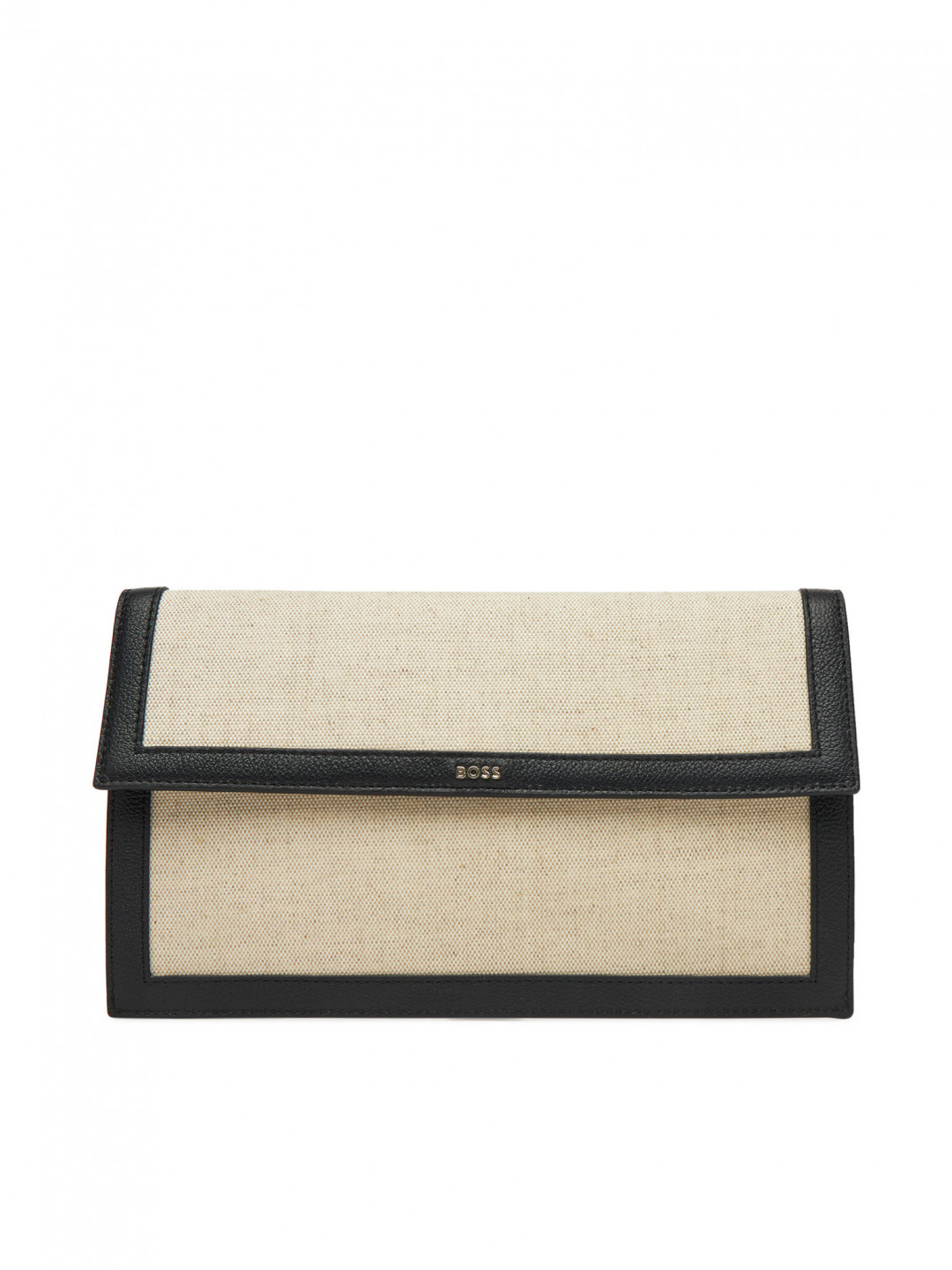 BOSS Velká dámská peněženka Alyce Flat Pouch CV 50542077 Béžová