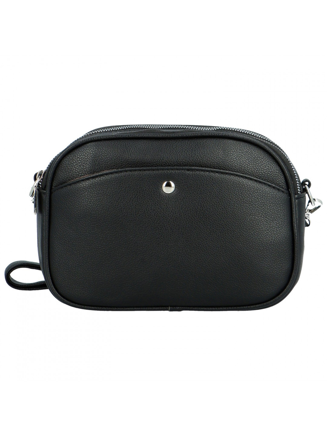 Trendy dámská koženková crossbody kabelka Willa černá
