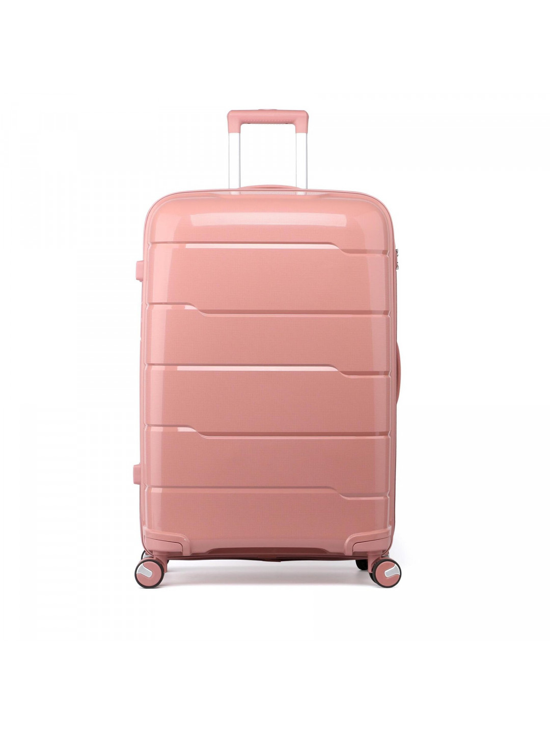 Střední kufr Semi Line T5906-3 Růžová