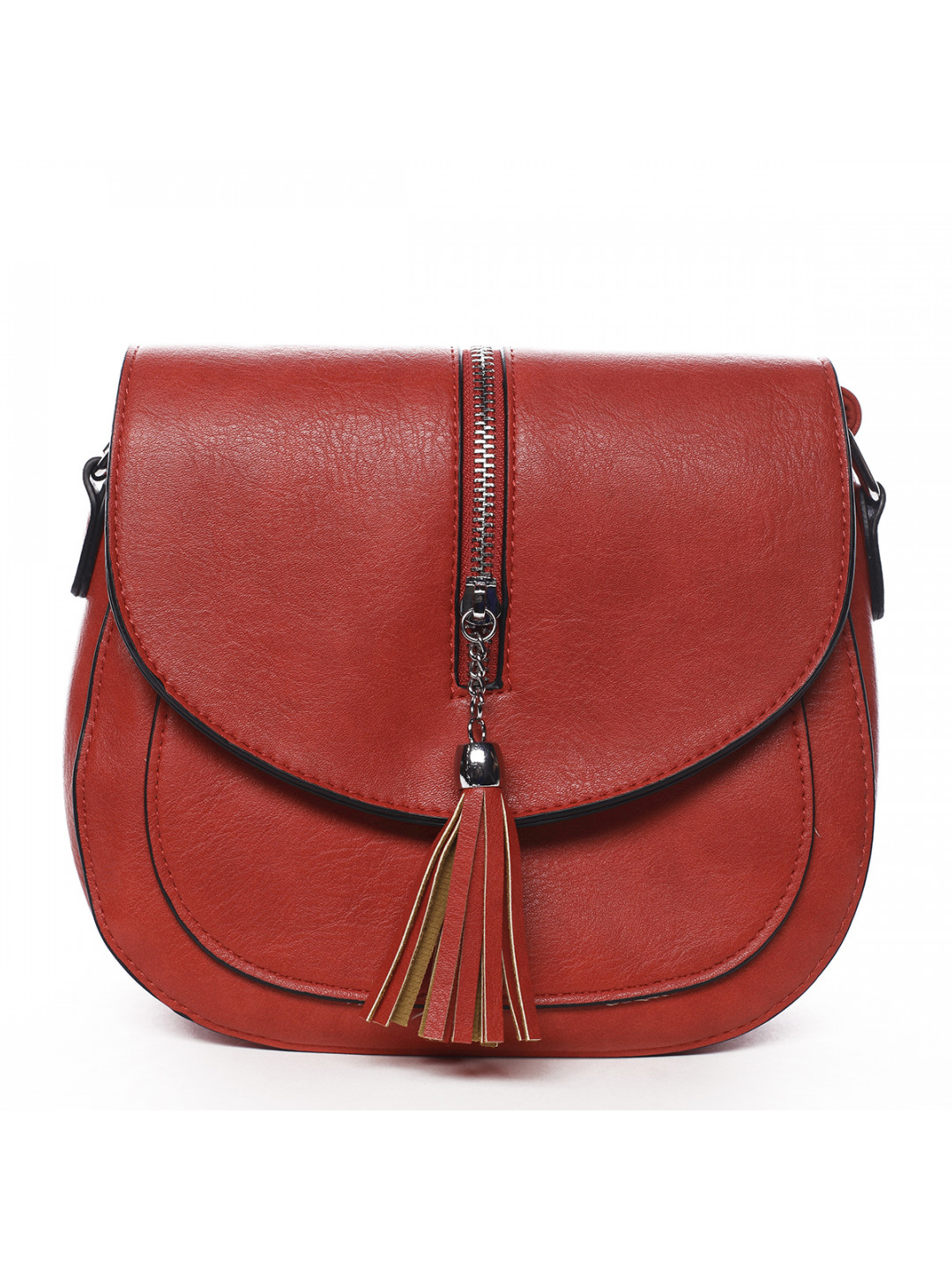 Dámská crossbody kabelka červená – Romina & Co Bags Vaia