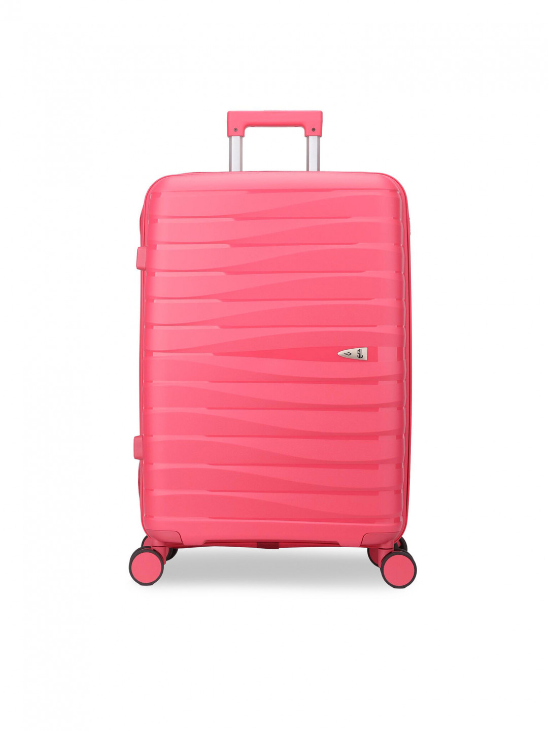 Semi Line Střední kufr T5909-3 Růžová