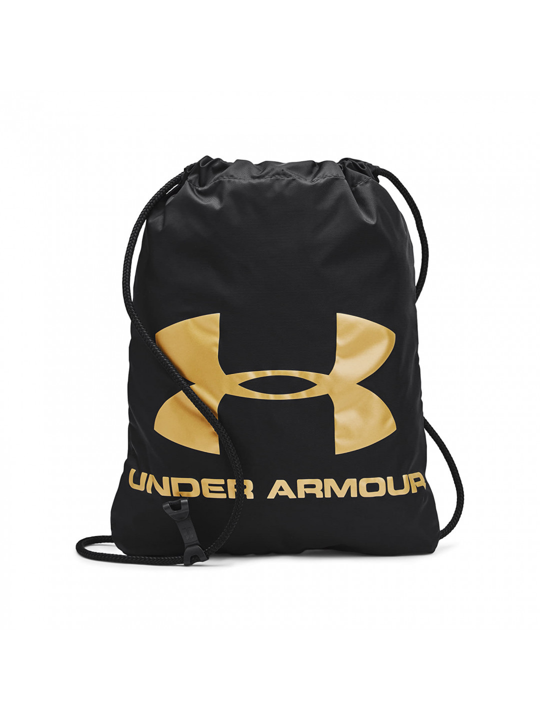 Batoh Under Armour Ozsee Sackpack Black Metallic Gold Universal