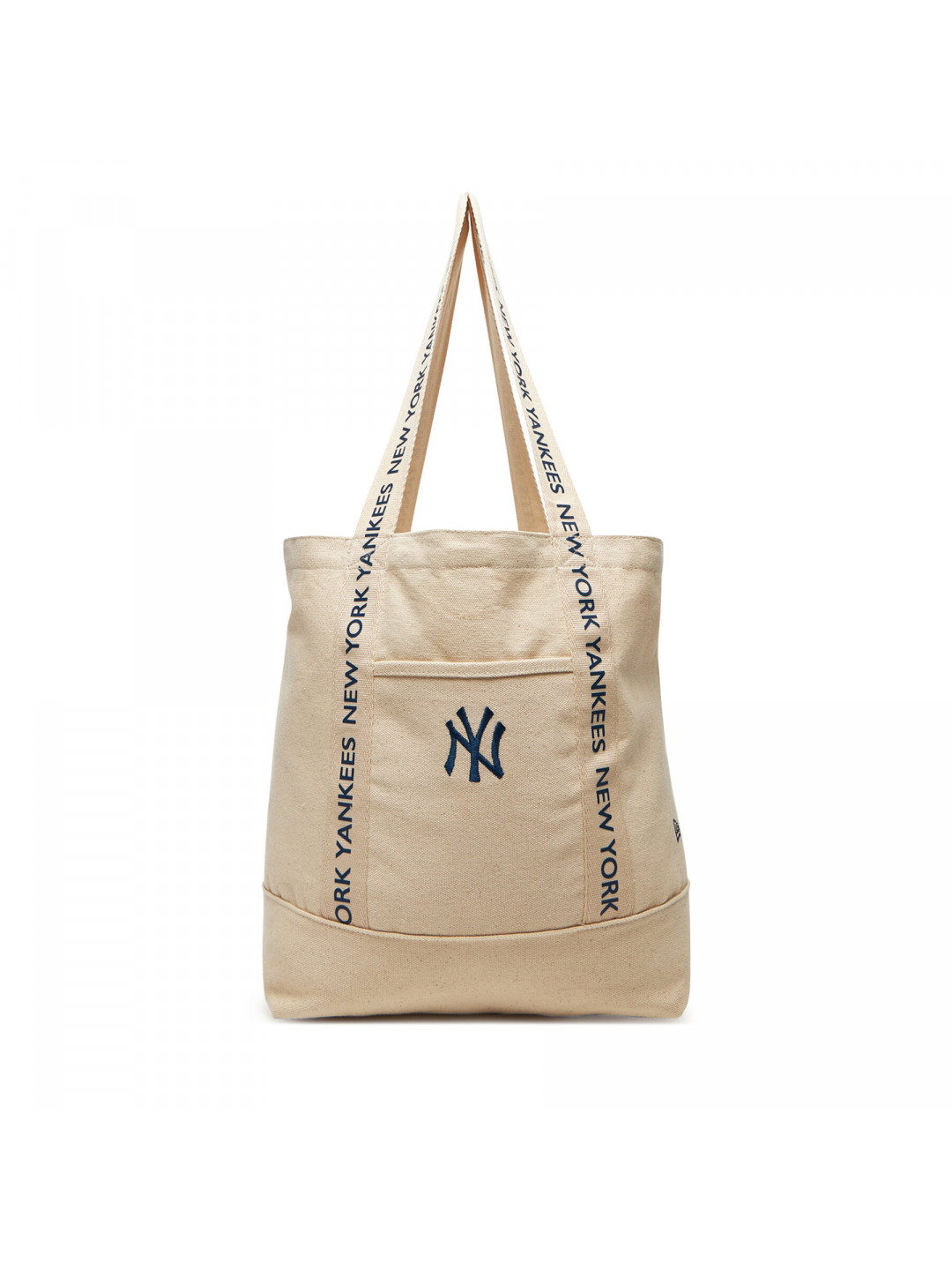 Kabelka New Era New York Yankees MLB Strap Canvas Tote 60595127 Béžová