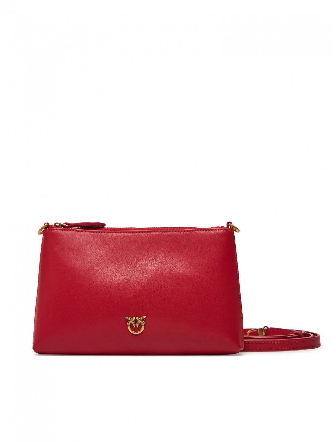 PINKO Kabelka Flat Horizontal Mini PE 25 PCPL 104277 A0F1 Červená