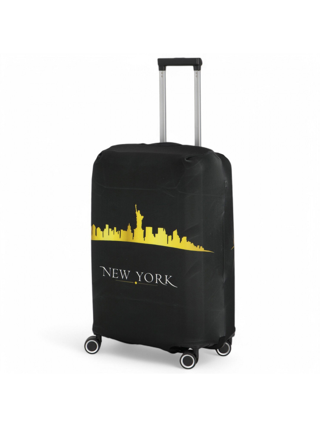 Obal na kufr Travel NewYork velikost M černý