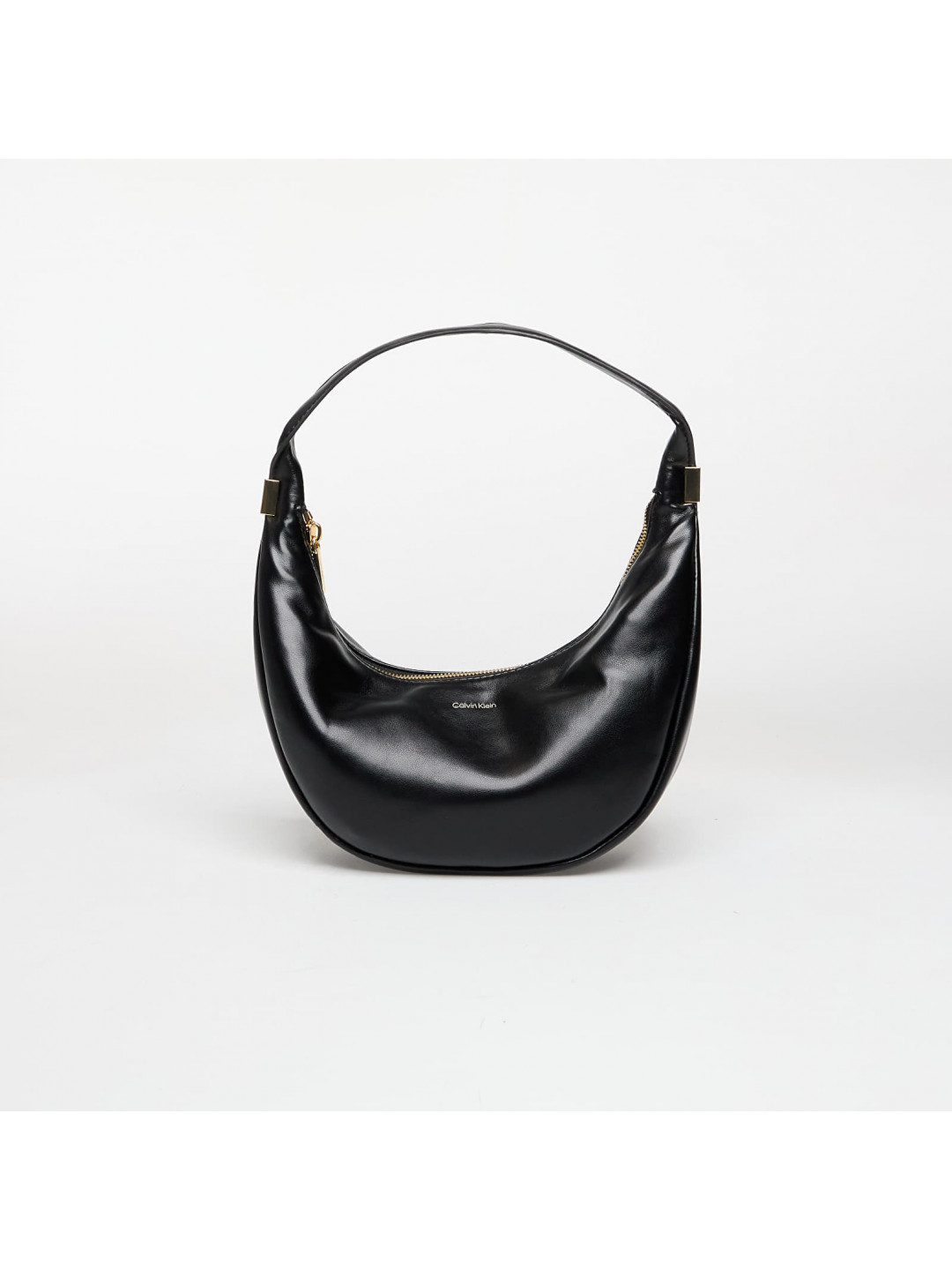 Kabelka Calvin Klein Pinched Soft Crescen Black Universal