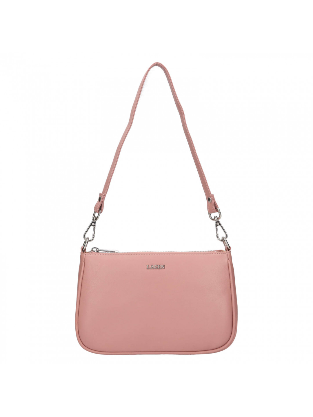 Dámská crossbody kabelka Lagen Fialet – růžová