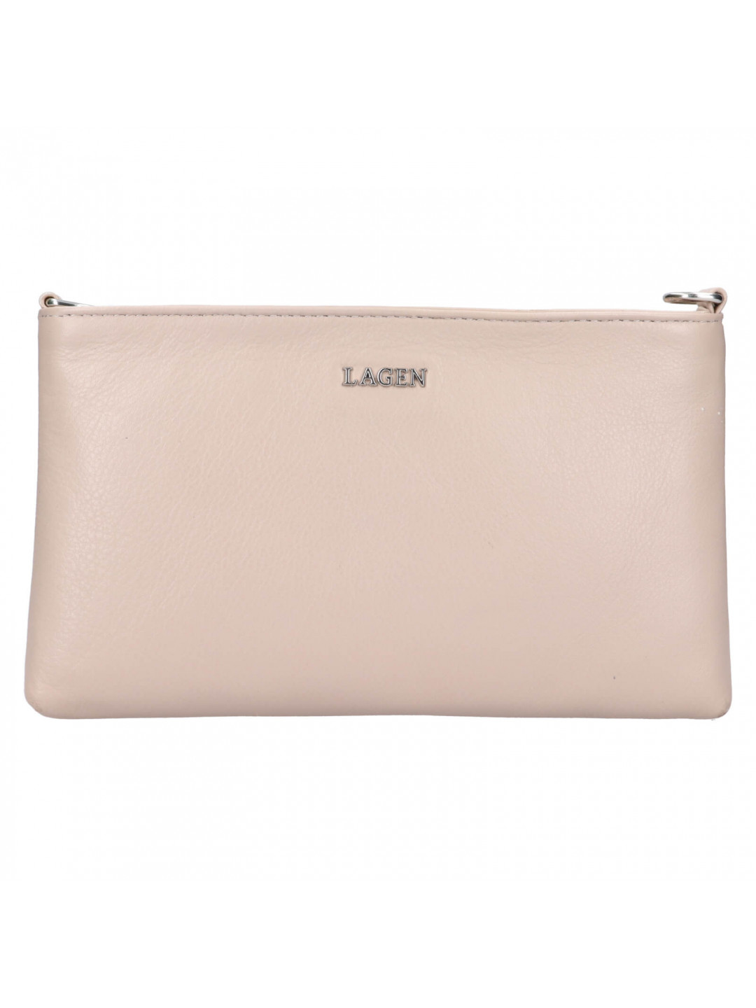 Menší dámská crossbody kabelka Lagen Polia – béžová