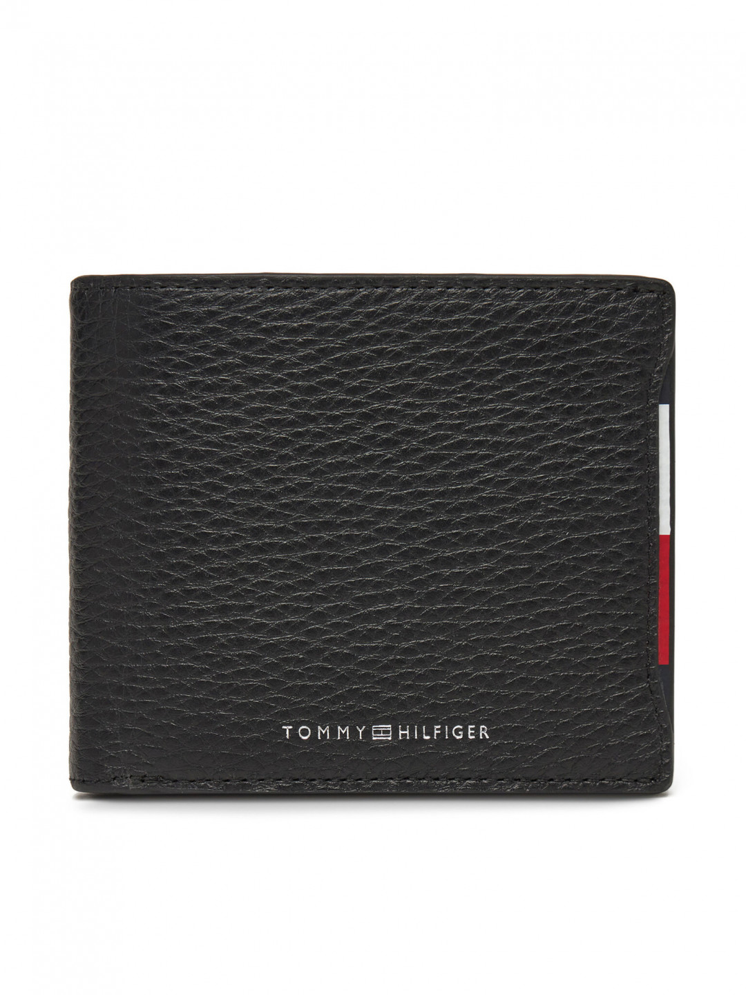 Tommy Hilfiger Pánská peněženka Central Cc Flap And Coin AM0AM13515 Černá