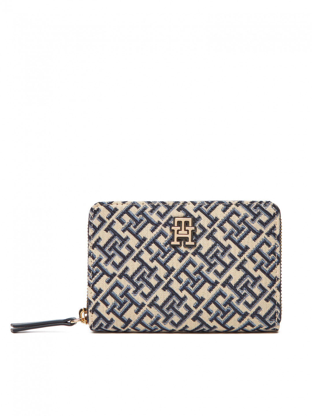 Tommy Hilfiger Velká pánská peněženka Th Jacquard Med Za AW0AW17479 Tmavomodrá