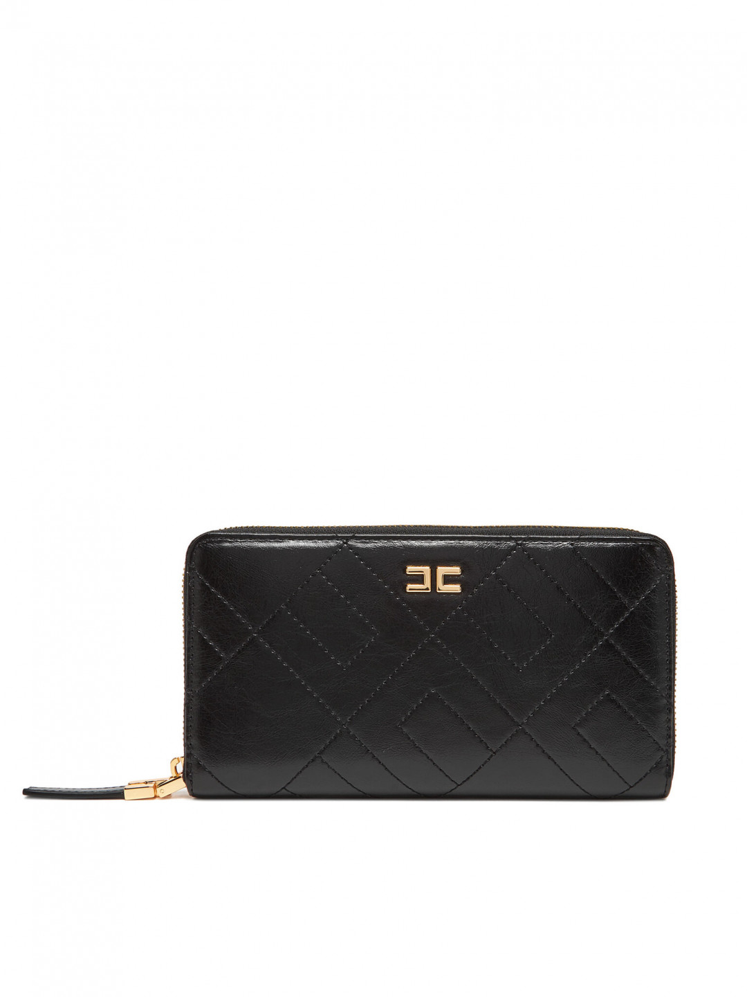 Elisabetta Franchi Velká dámská peněženka PF-88A-52E2-V190 Černá