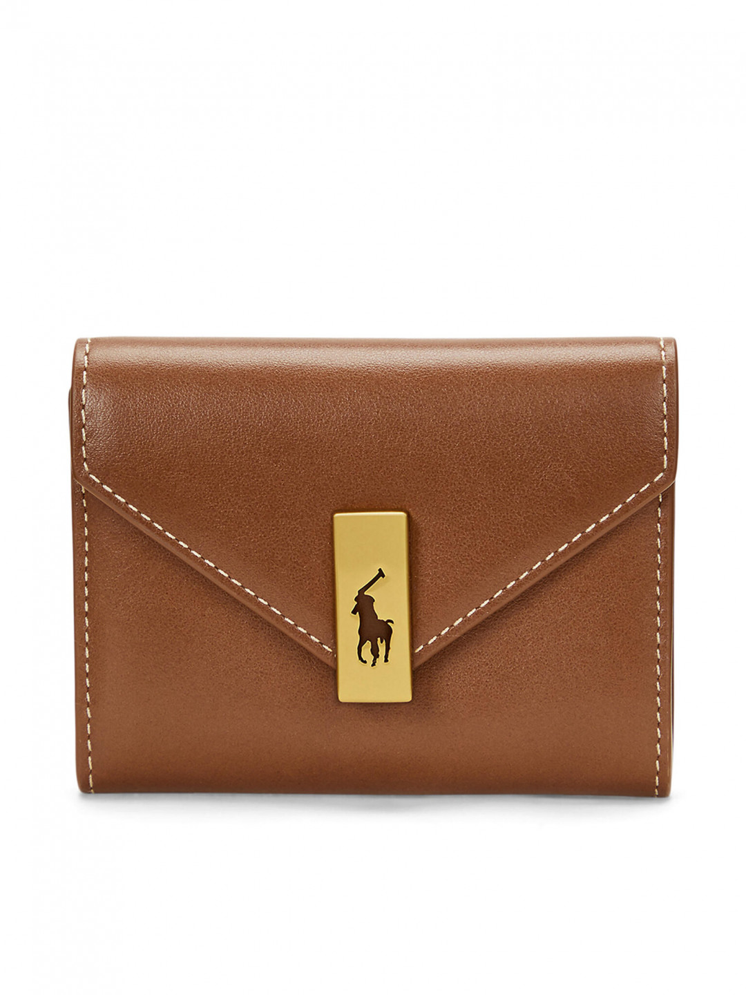 Polo Ralph Lauren Malá dámská peněženka 427886734008 Hnědá