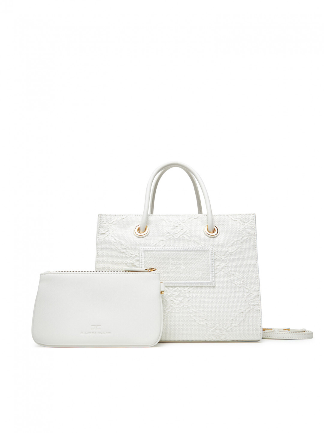 Elisabetta Franchi Kabelka BS-83A-52E2-V390 Bílá