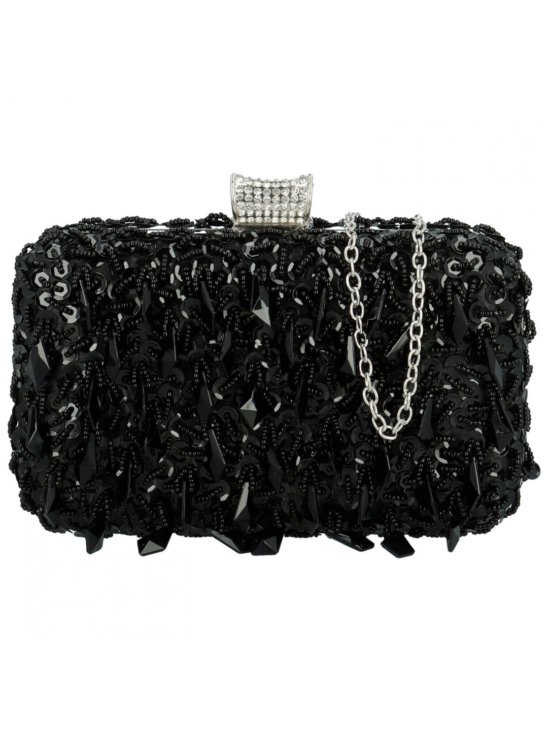 Luxusní dámské psaníčko Moon Zisis černé