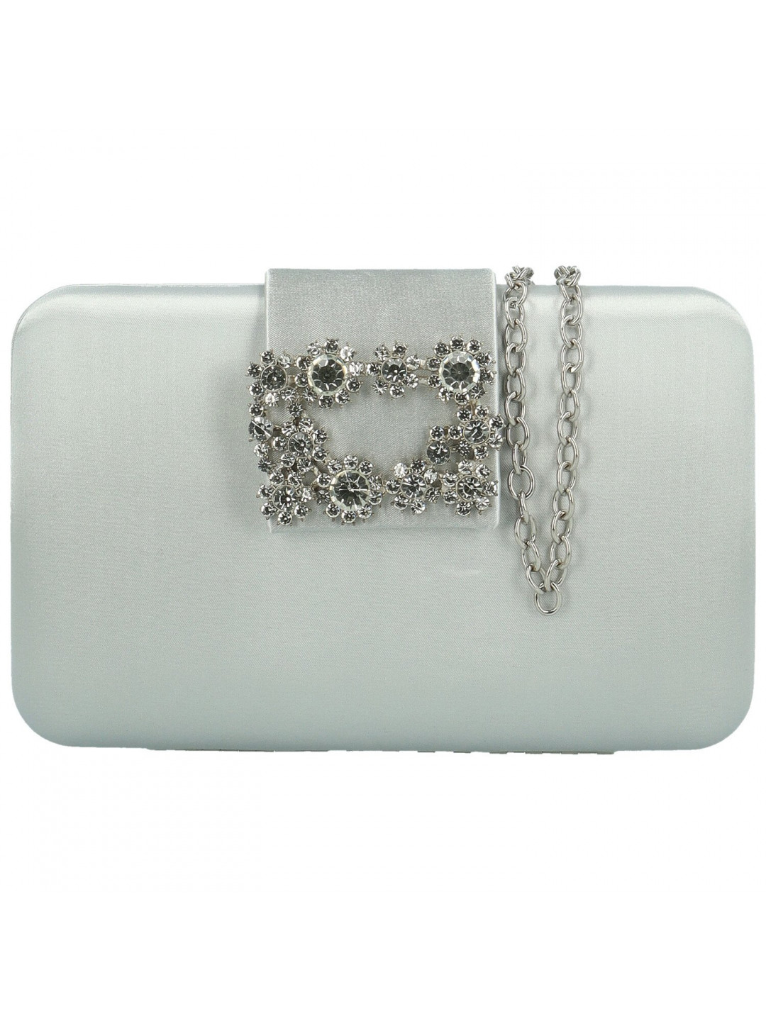 Luxusní dámské psaníčko Moon Anizi stříbrné