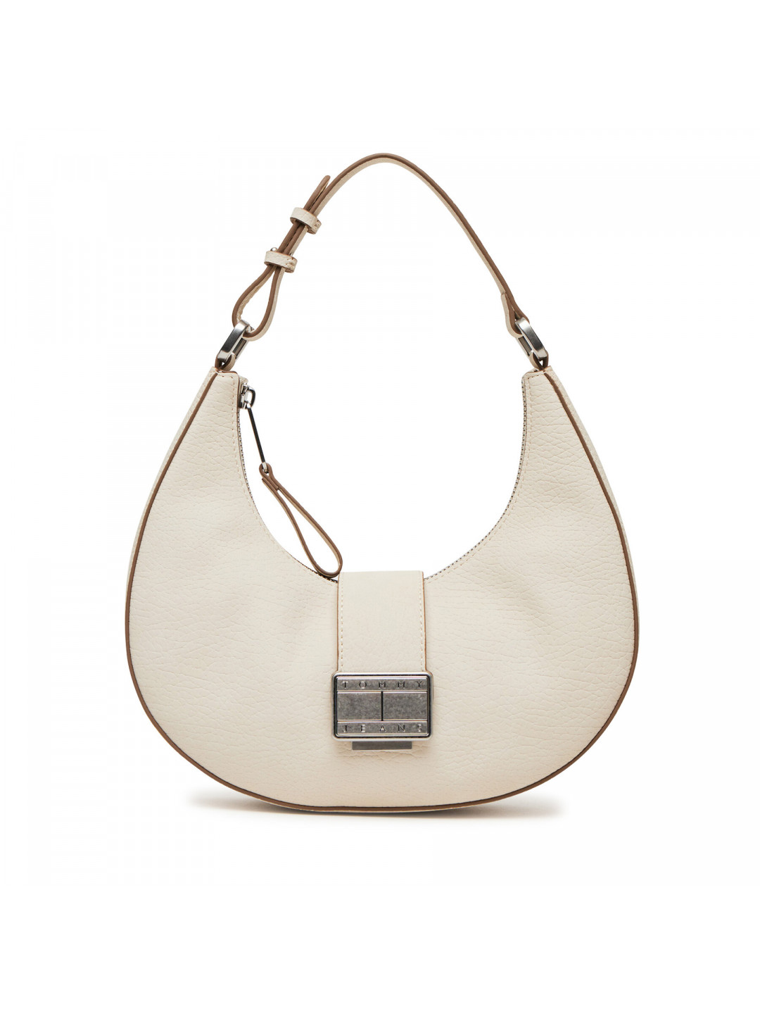 Kabelka Tommy Jeans Tjw Crush Shoulder Bag AW0AW17539 Béžová