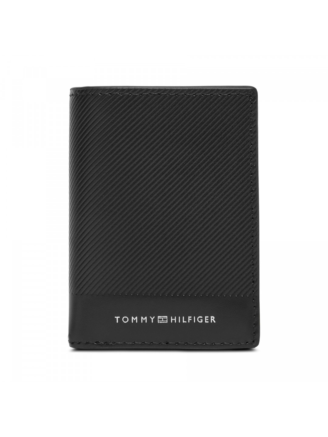 Velká pánská peněženka Tommy Hilfiger Th Foundation Bifold AM0AM13511 Černá