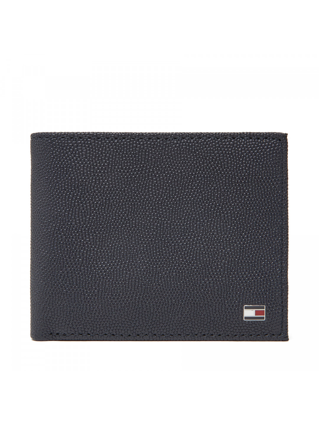 Velká pánská peněženka Tommy Hilfiger Th Flag Mini Cc Wallet AM0AM13518 Tmavomodrá