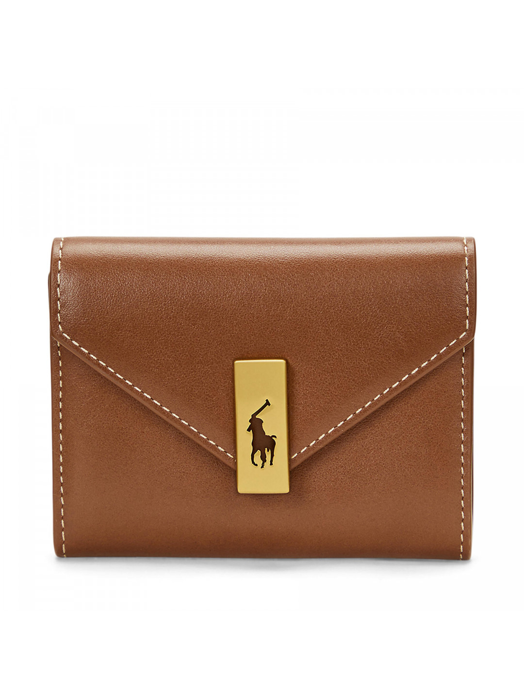 Malá dámská peněženka Polo Ralph Lauren 427886734008 Hnědá