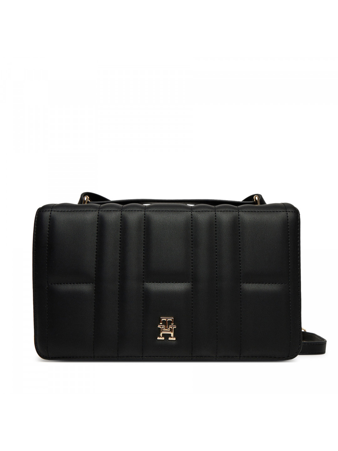 Kabelka Tommy Hilfiger Th Feminine Conv Crossover AW0AW17454 Černá