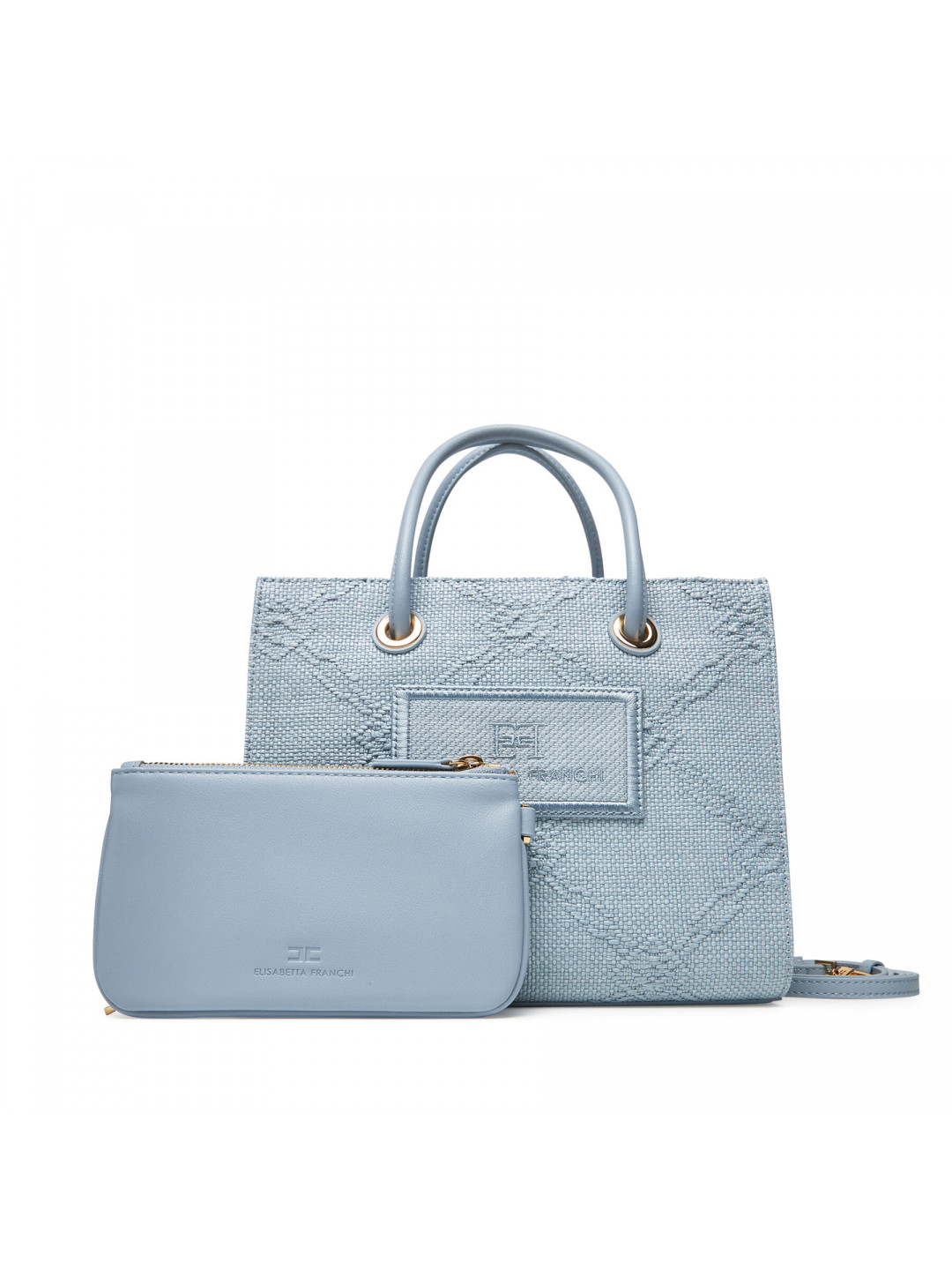 Kabelka Elisabetta Franchi BS-83A-52E2-V390 Světle modrá