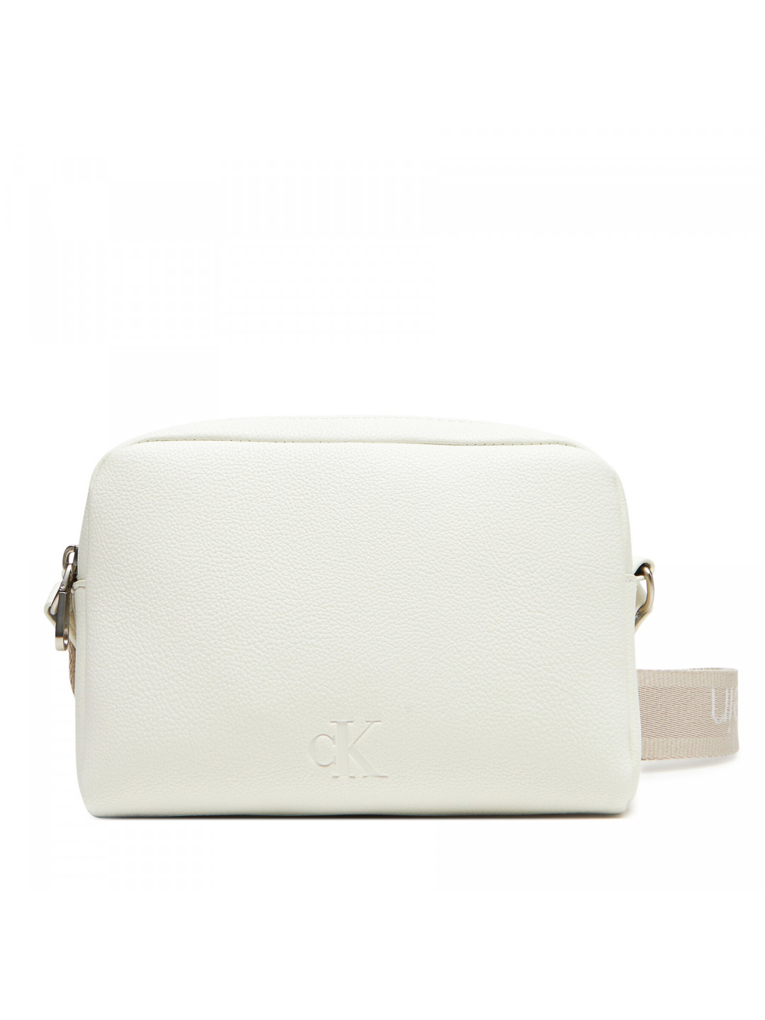 Kabelka Calvin Klein Jeans Ultralight Ew Dble Zip Camera Ba LV04K3124G Bílá